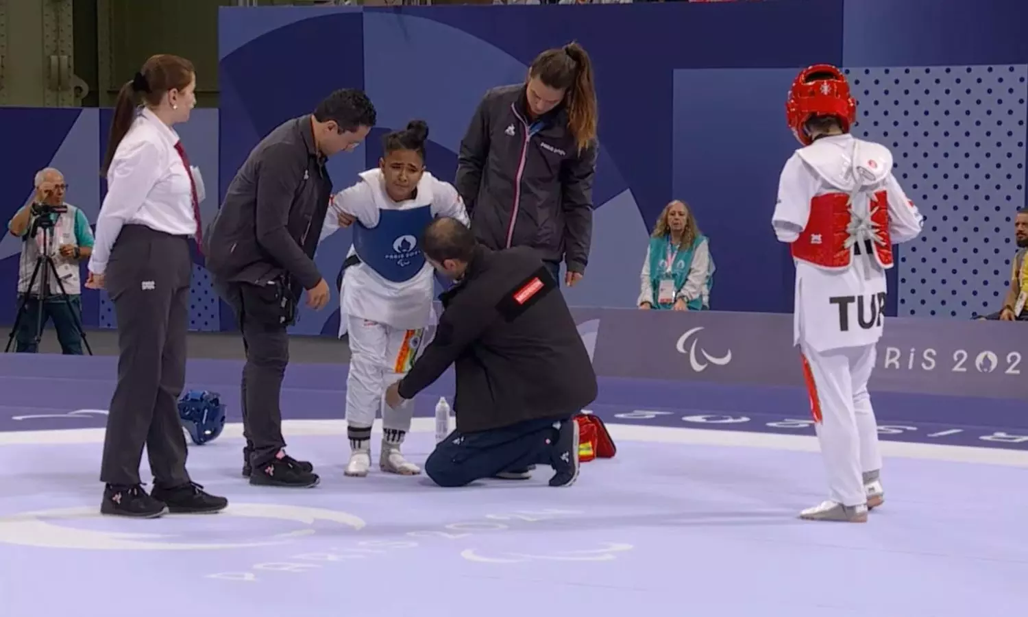 Paris Paralympics: Indias Aruna Tanwar loses to Turkish opponent in taekwondo round of 16