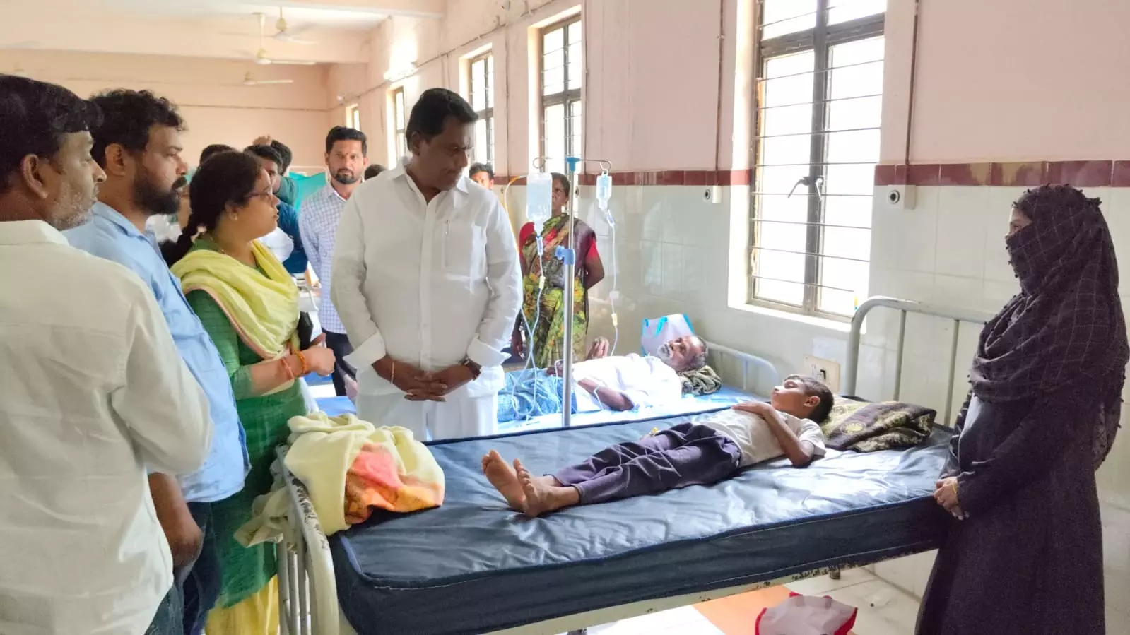 Telangana MLA Inspects Dharmapuri Health Centre