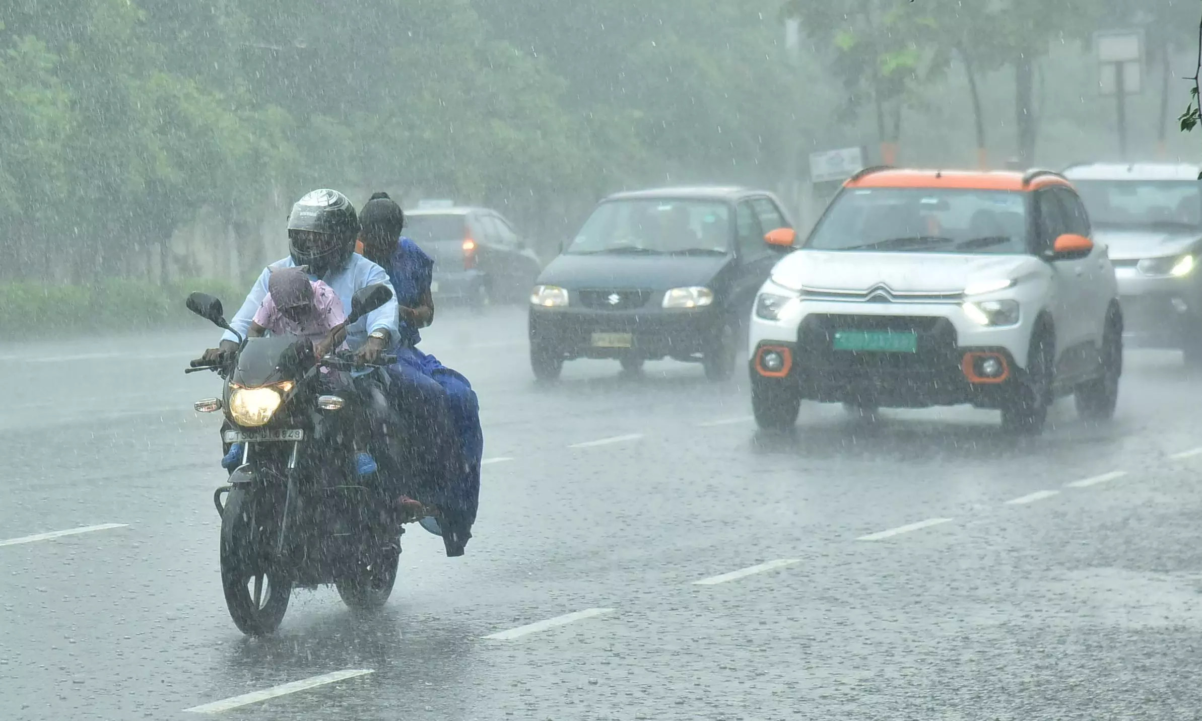 Rains Continue, Orange Alert for North Andhra