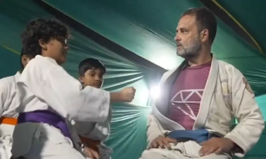 Rahul Gandhis Martial Arts Sessions Inspire Talk of Bharat Dojo Yatra