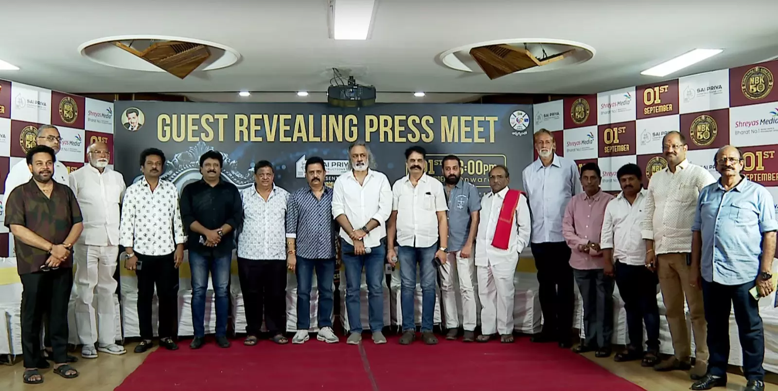 Come together to celebrate Balakrishnas 50 years in films: Telugu Film Chamber