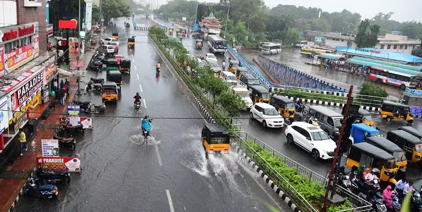 Telangana Districts Rainfall Report