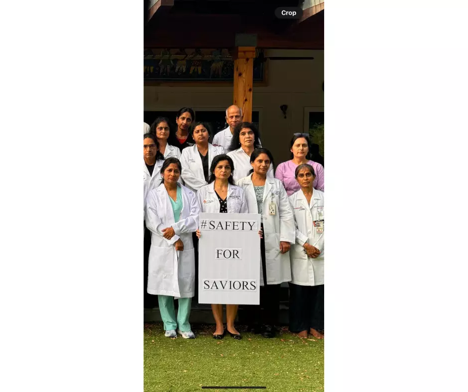 Texas Physicians Hold Vigil Protesting Kolkata Doctor’s Tragic Death