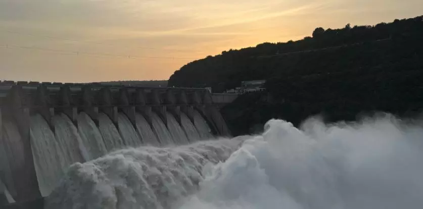 Srisailam Reservoir Receives Heavy Inflows