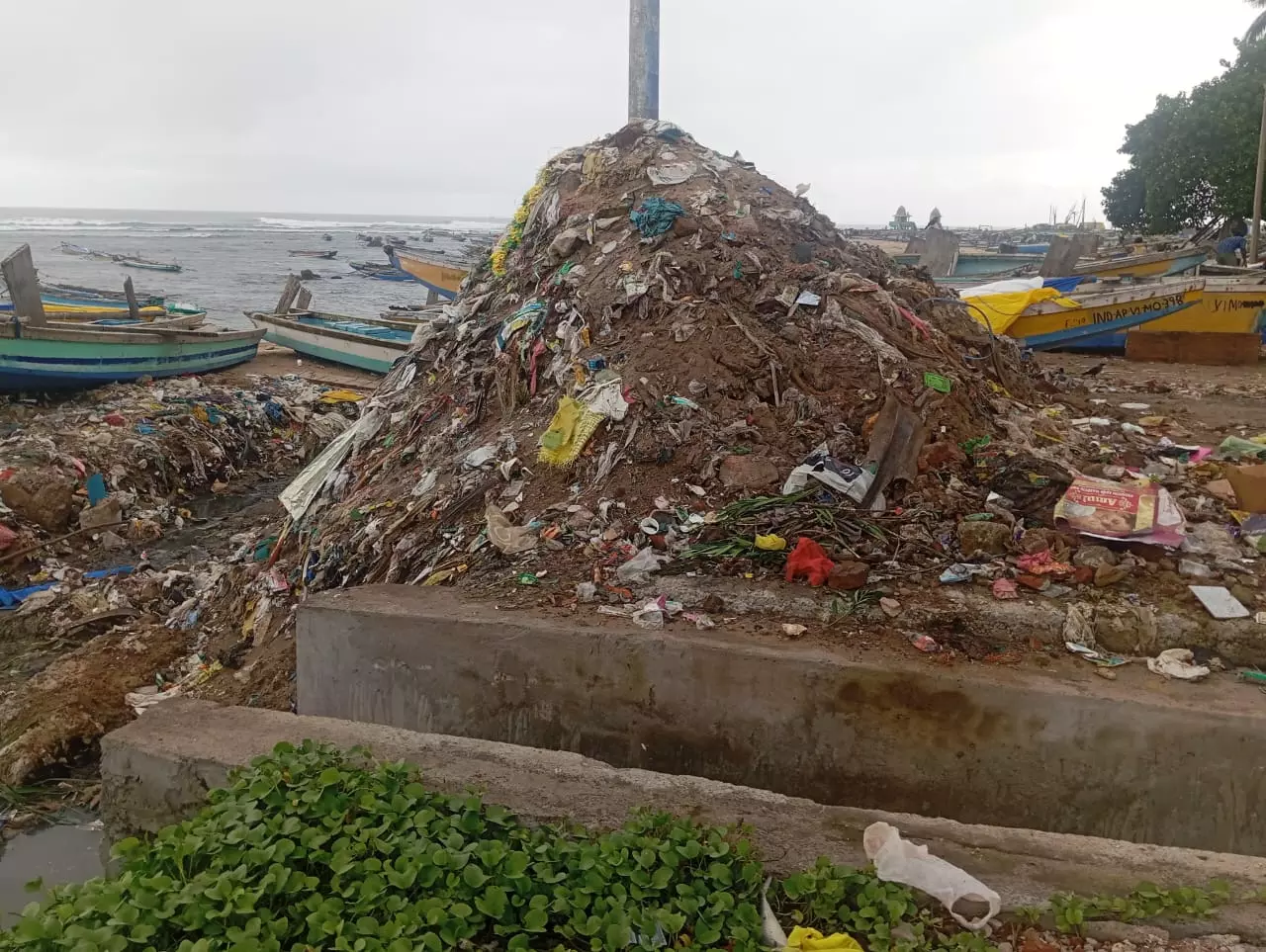 Heavy Rains in Vizag Cause Waste Pile-Up, Drainage Issues