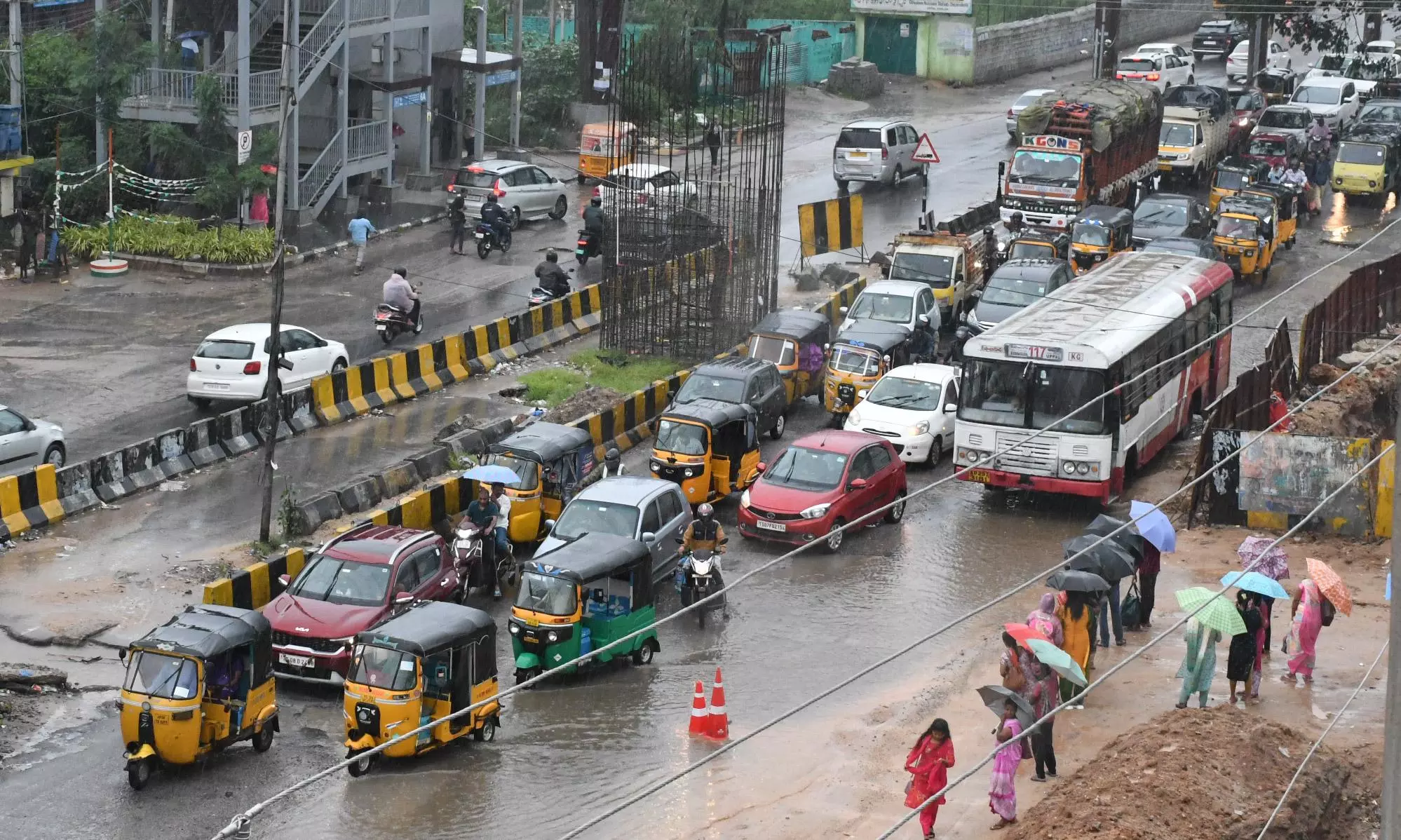 Rains Washed Out Weekend in Hyderabad