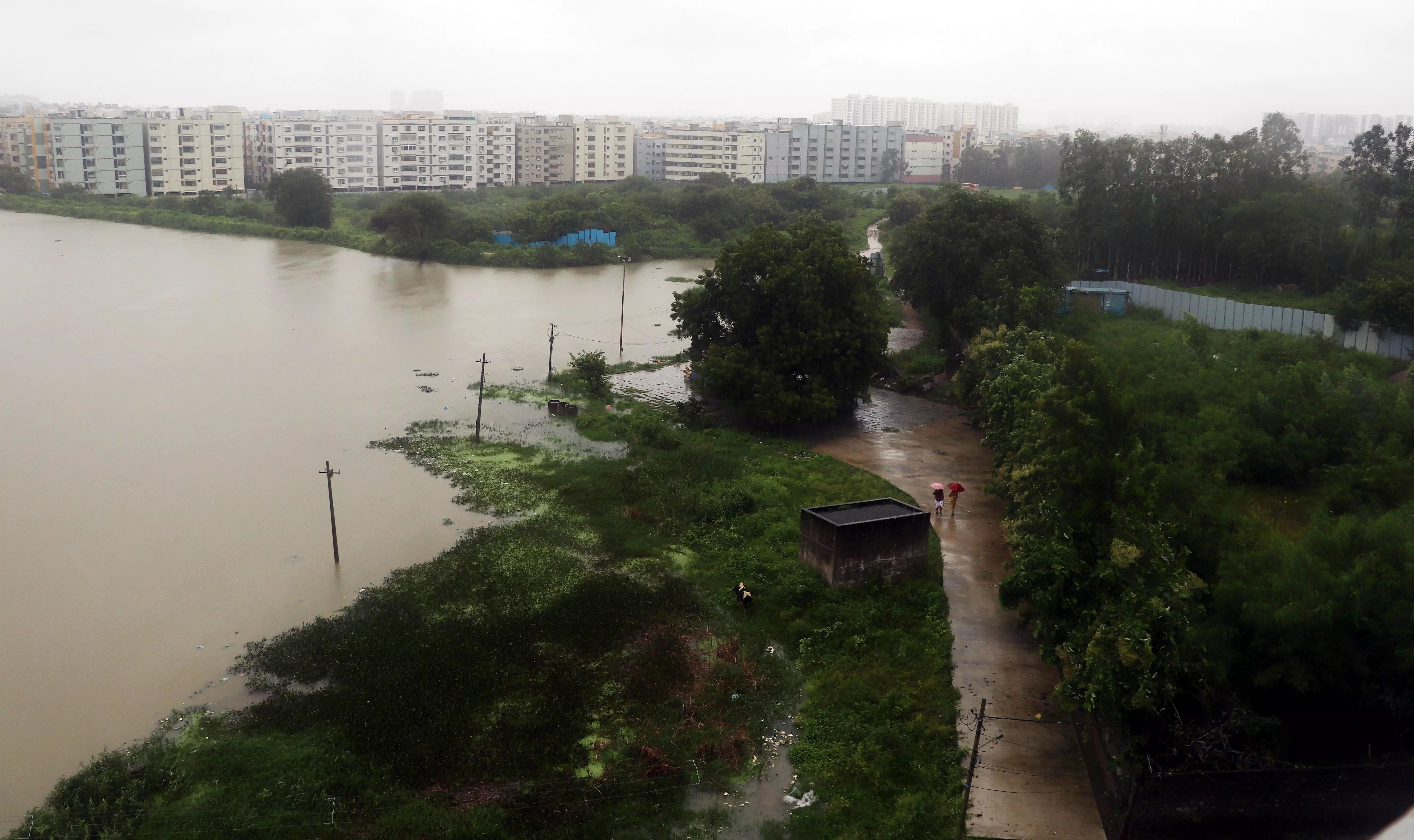 Encroachments in Hyderabad Lakes Leading to Urban Flooding