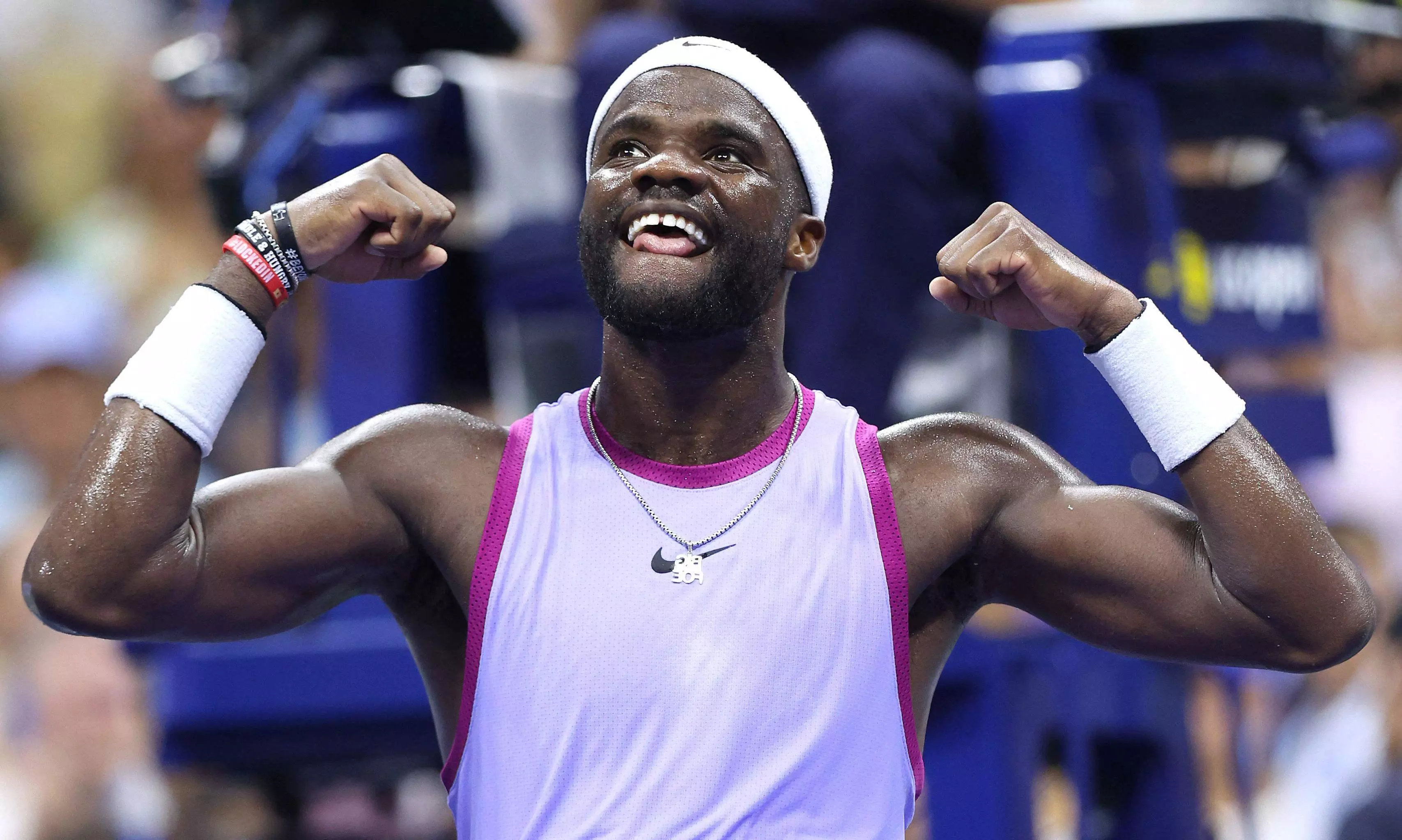 US Open: Frances Tiafoe earns third straight quarterfinal berth, beats Popyrin in four sets