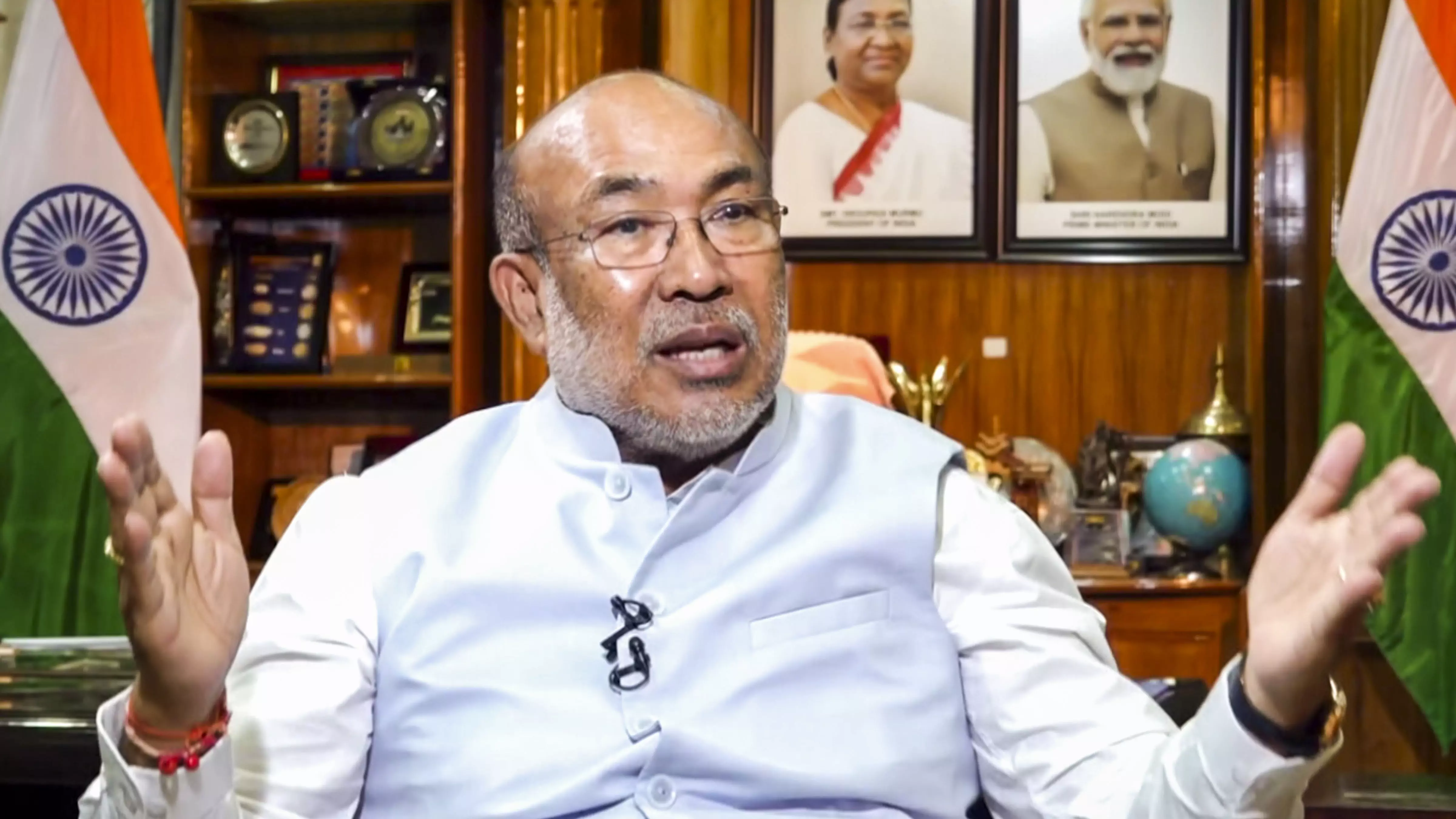 Act of terrorism: Manipur CM condemns drone attacks on civilians