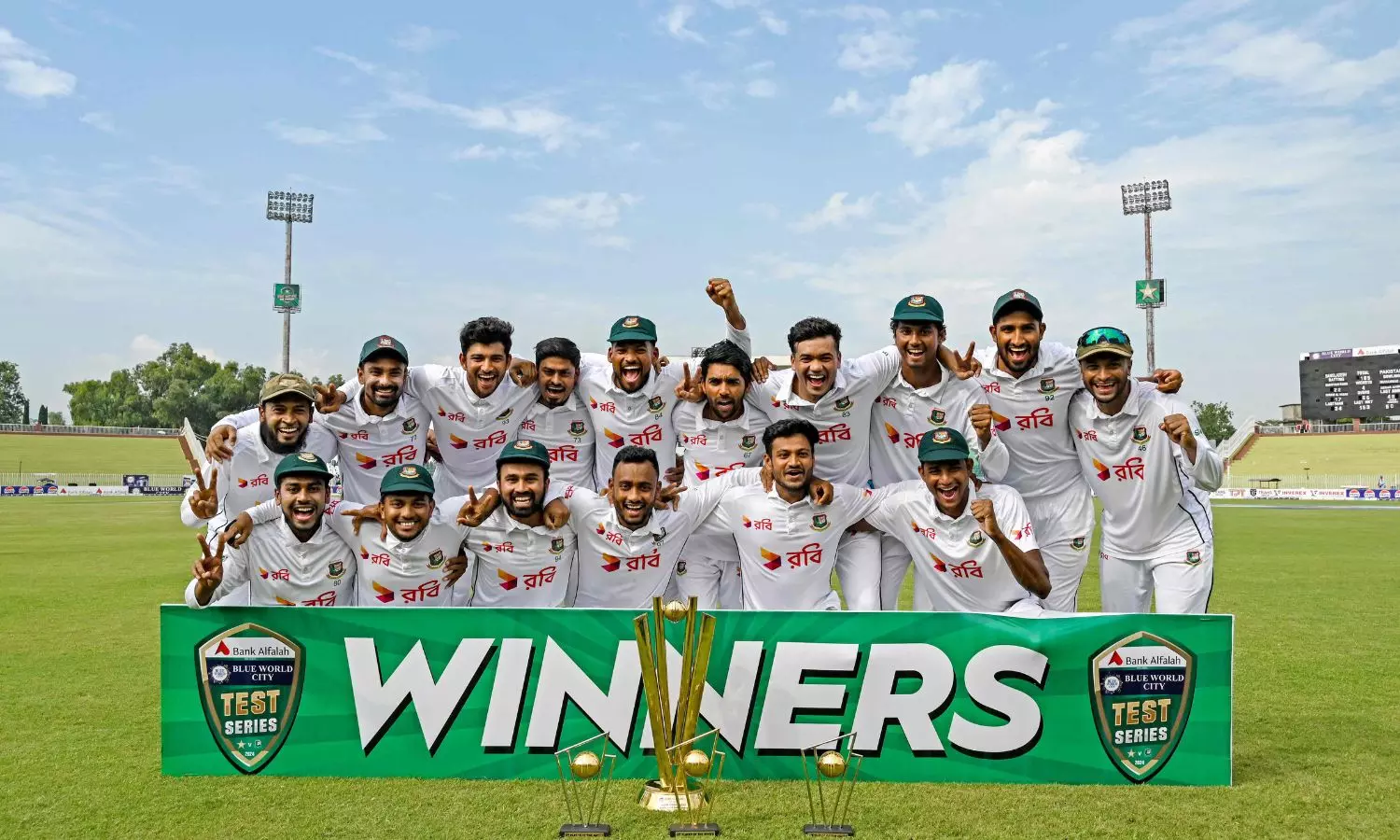 Bangladesh creates history as they clean sweep 2-match Test series against Pakistan