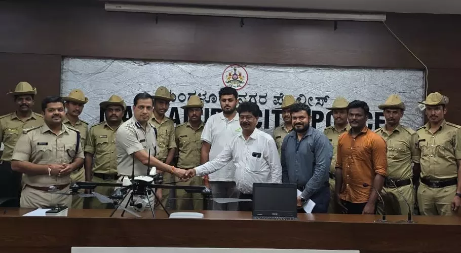 IDEA Forged Drone Q6 to strengthen law enforcement in Mangaluru