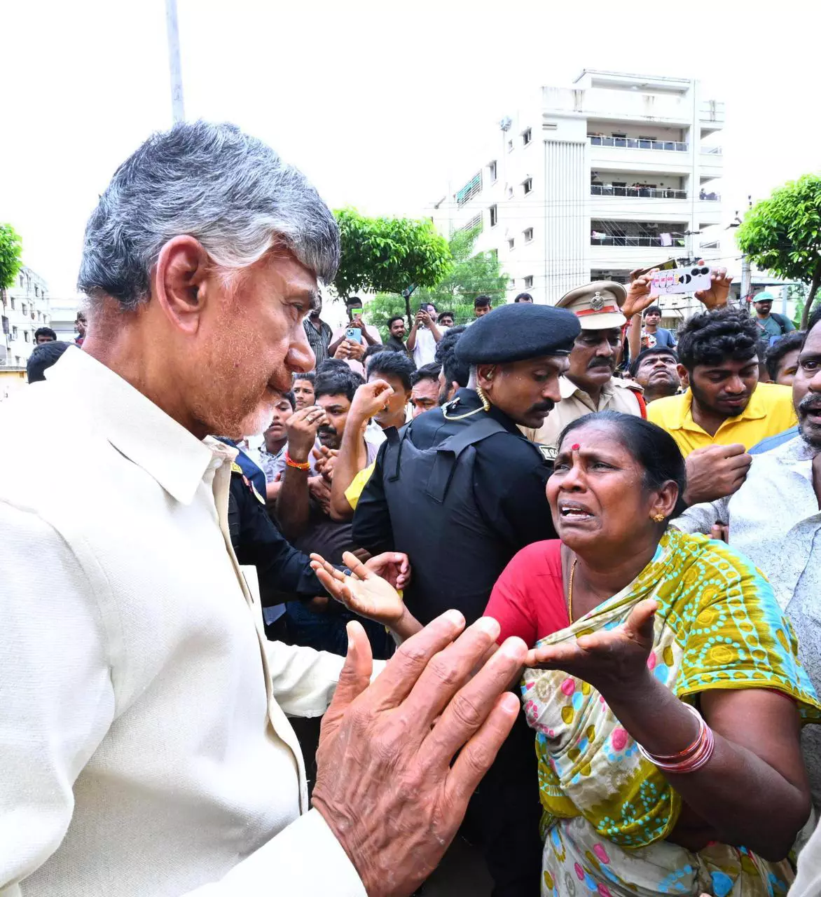 Naidu Promises Help To All in Flood-Hit Areas