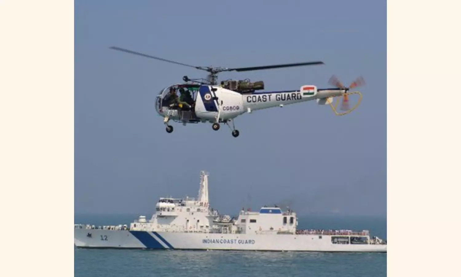 Coast Guard chopper crash: Bodies of two crew members found, search on for third one