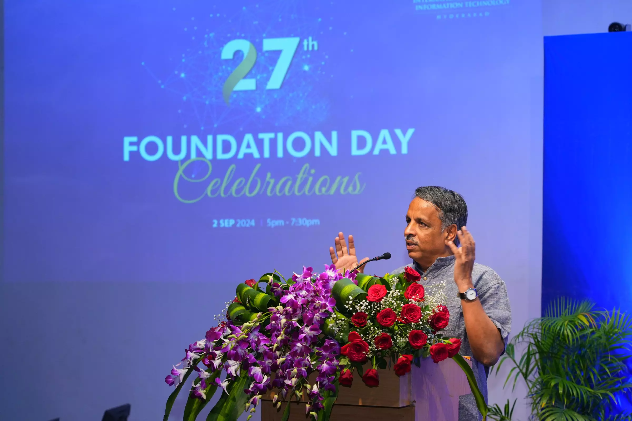 IIIT Hyderabad Celebrates 27th Foundation Day