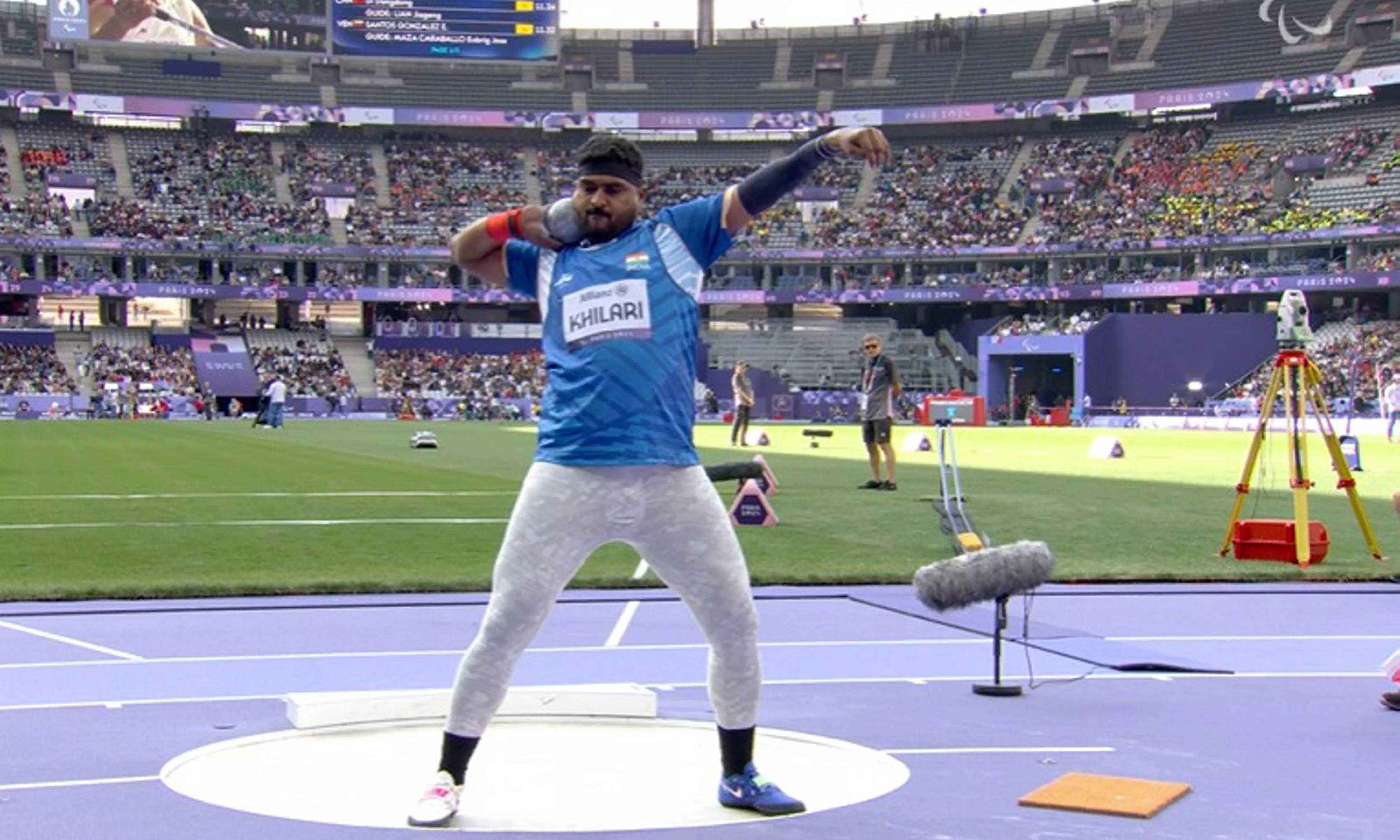 Paris Paralympics 2024: World champion Sachin Khilari wins silver in men's shot put F46 event