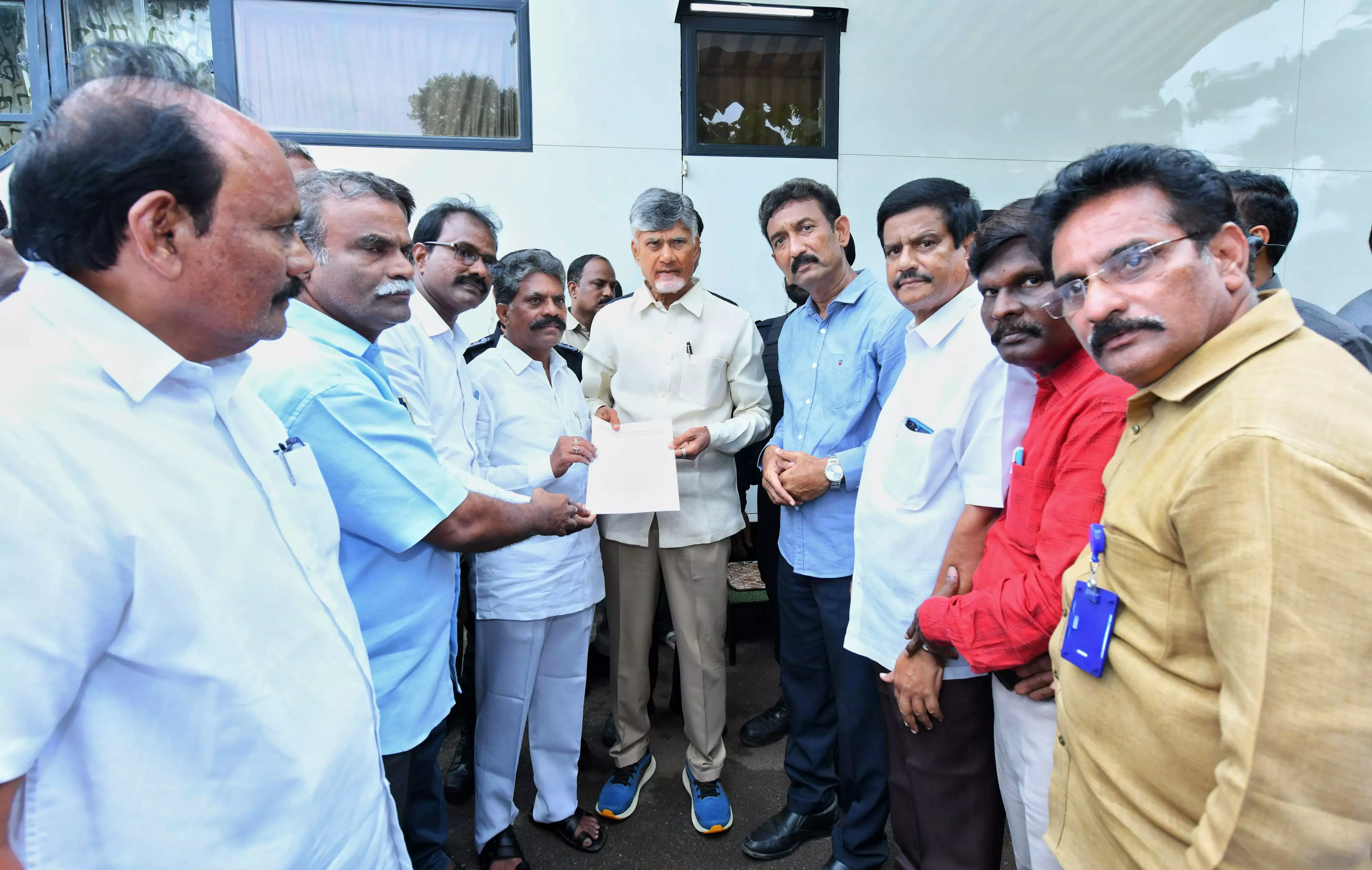 AP employees JAC donates one day salary to CM’s relief fund