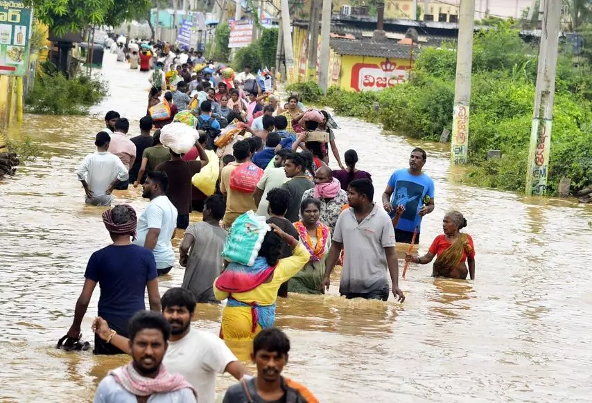 Budameru Stream in Vijayawada Rising Again