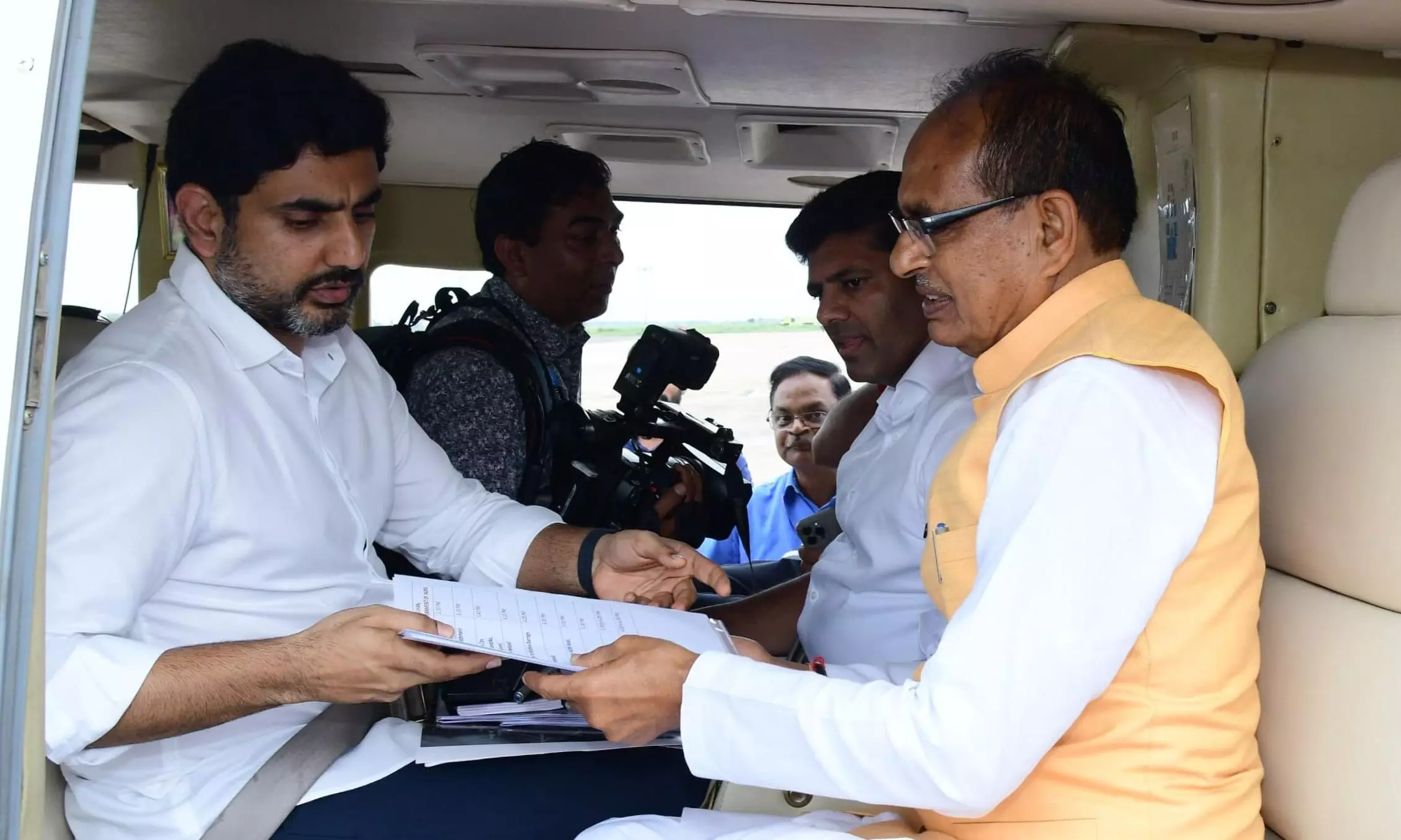 Shivraj Chouhan Lauds AP for Using Drones for Flood Relief