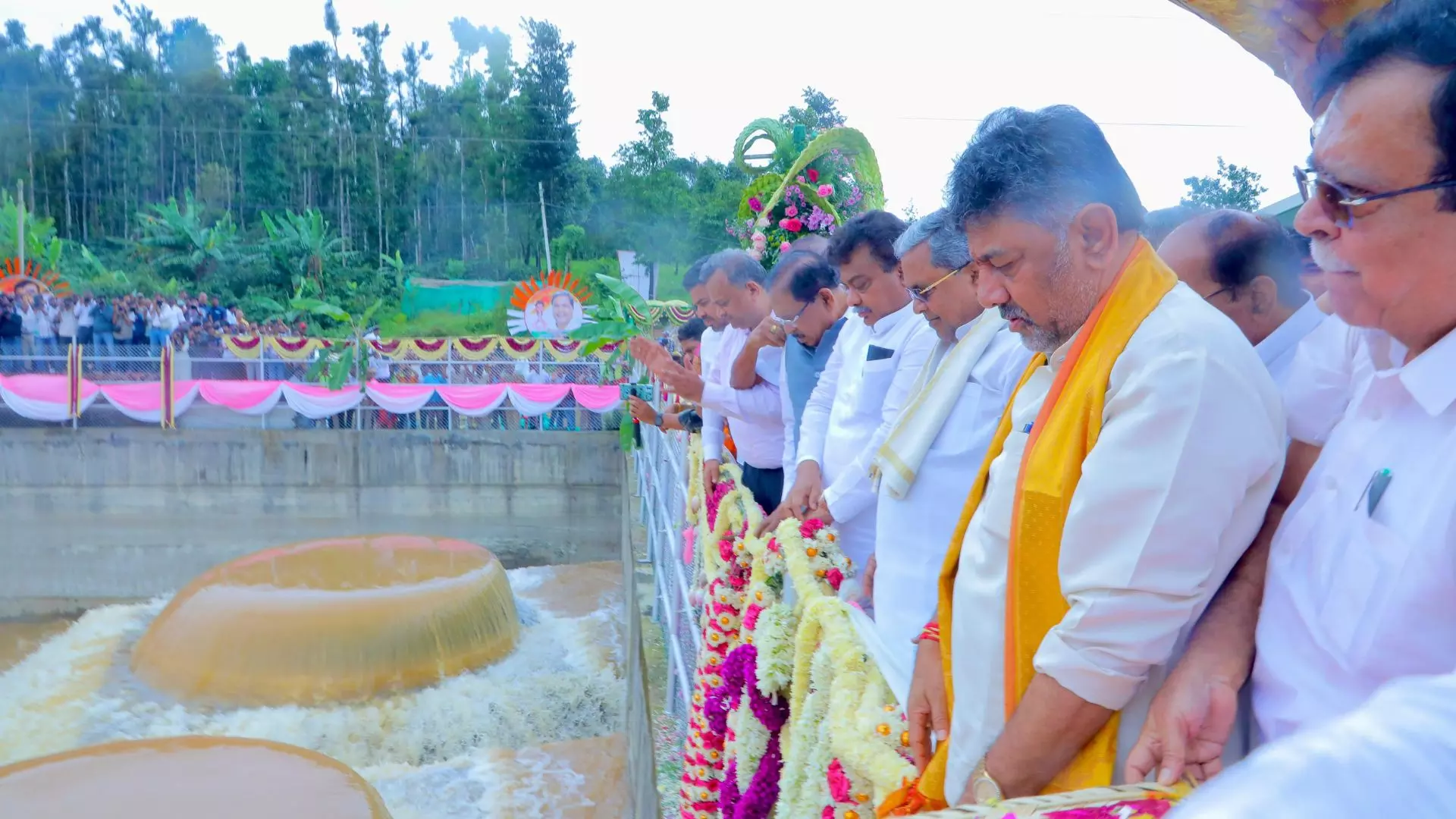 Karanataka CM Commissions Yettinahole Water Project