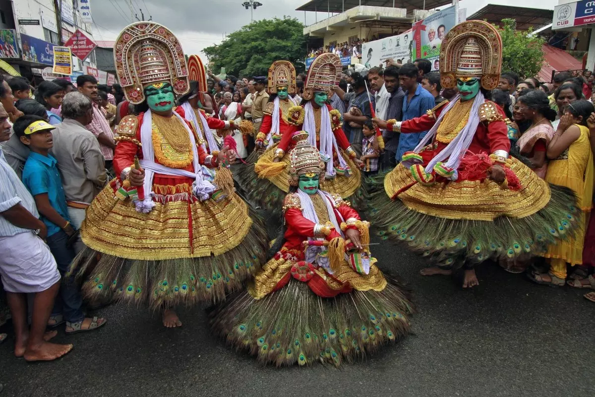 Kerala Kicks Off Onam with Vibrant Athachamayam Parade