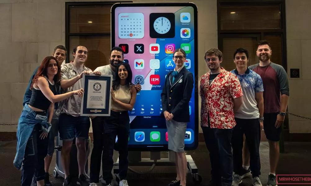 Indian-Origin British YouTuber Sets Guinness World Record For Building Worlds Largest iPhone