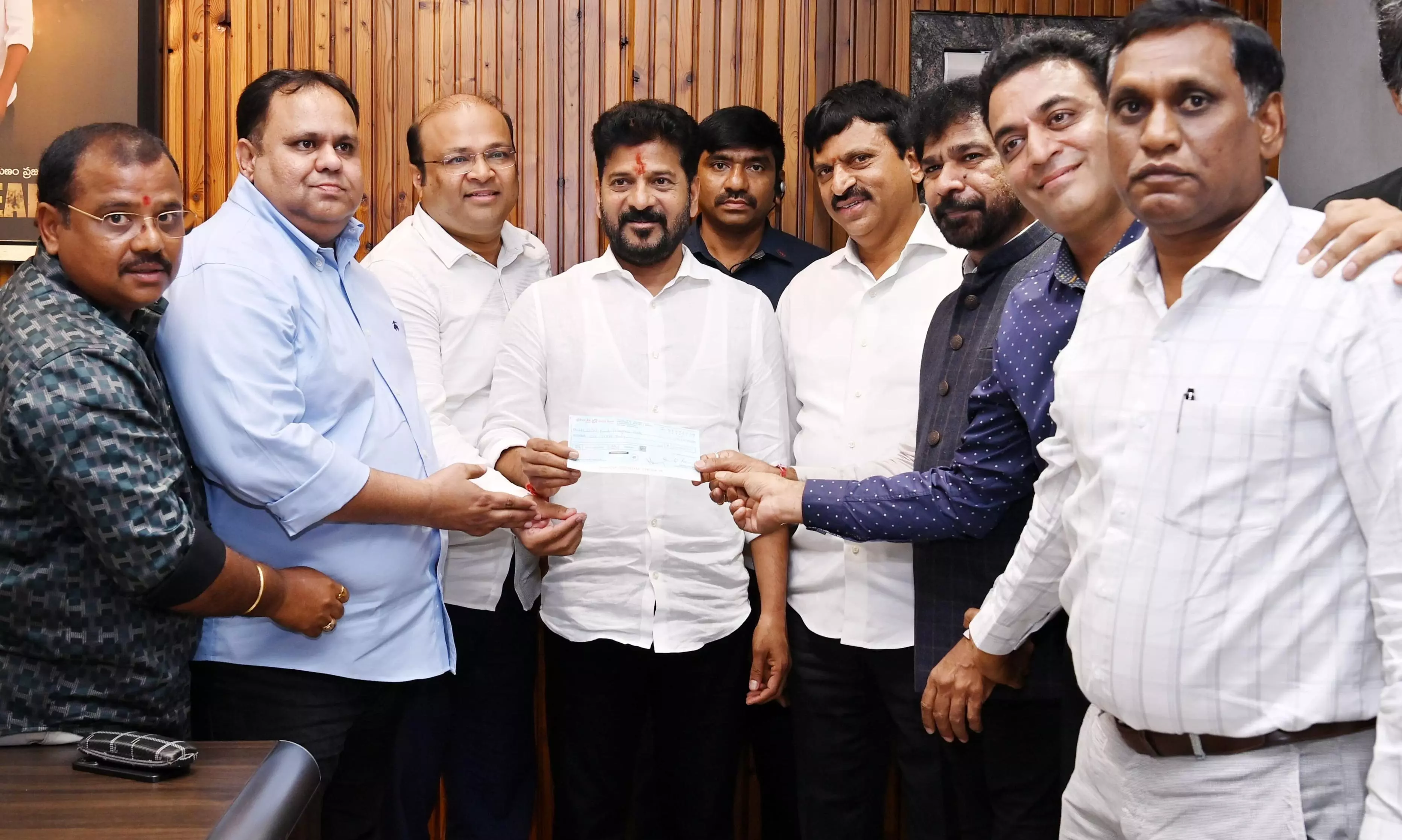 Congress Donates Two Months Salary for CM Relief Fund Flood Aid