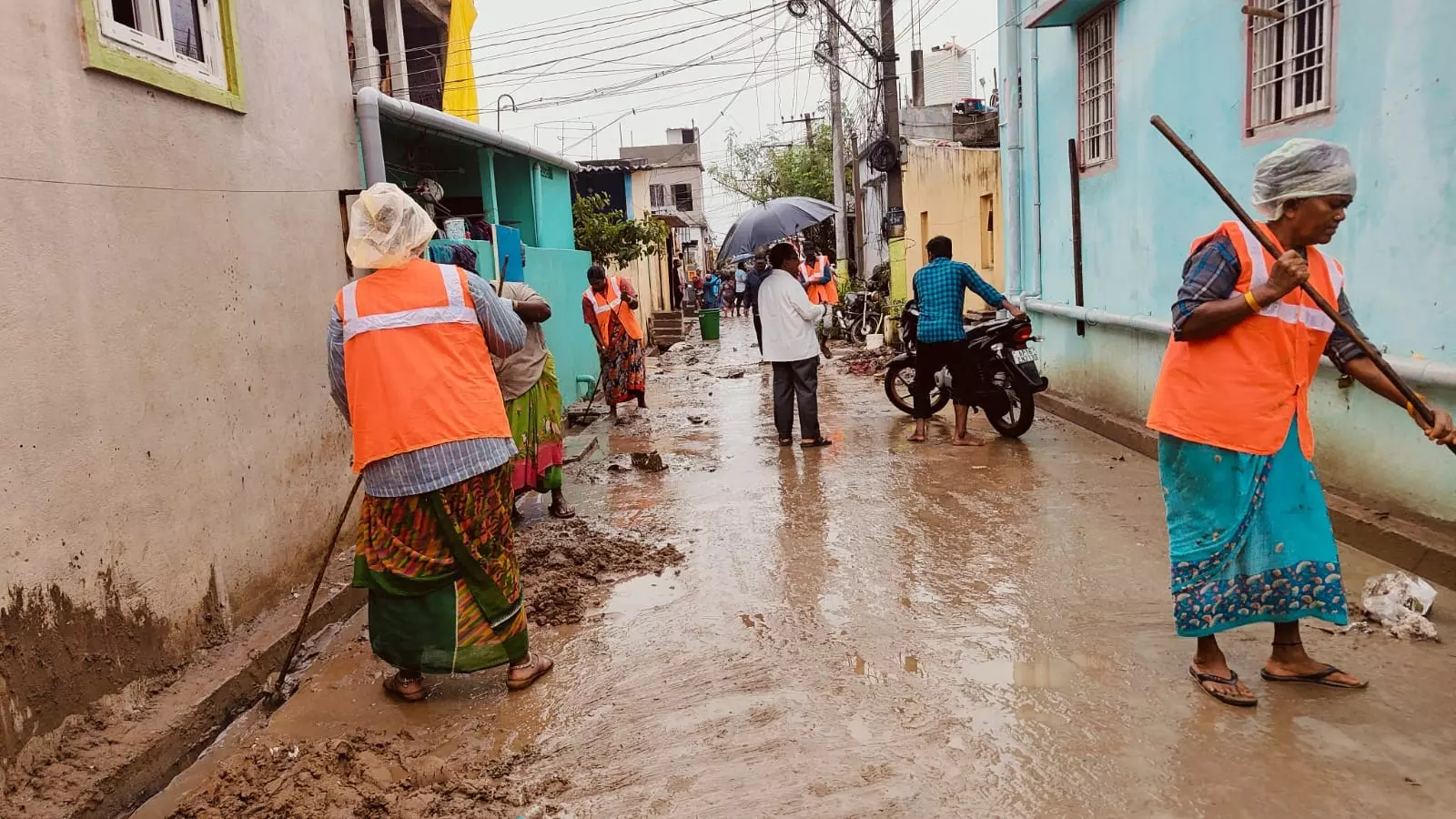 Tirupati workforce deployed for relief efforts in Vijayawada