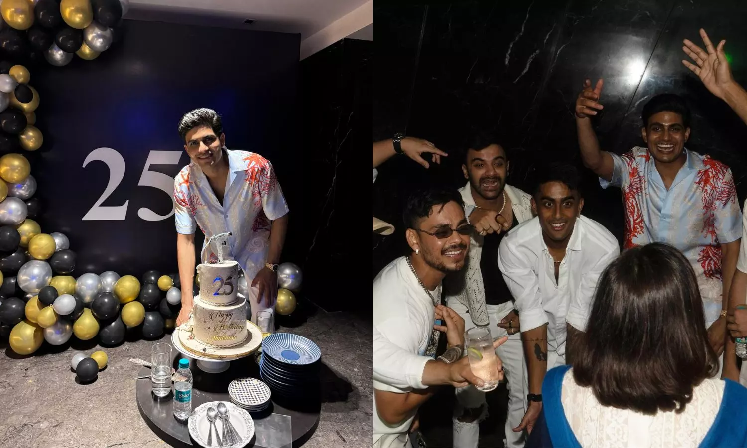 Internet ablaze with pictures, videos from Shubman Gills birthday party