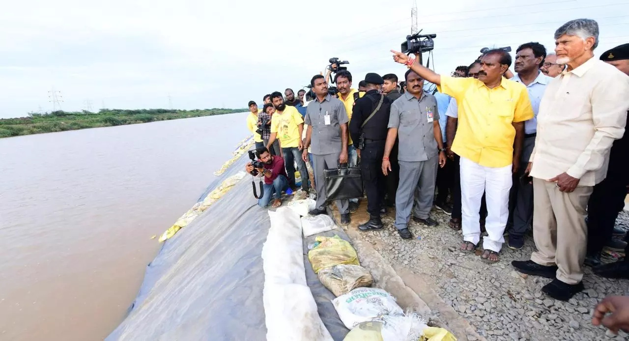 Flood Crisis Tackled Effectively: CM Naidu