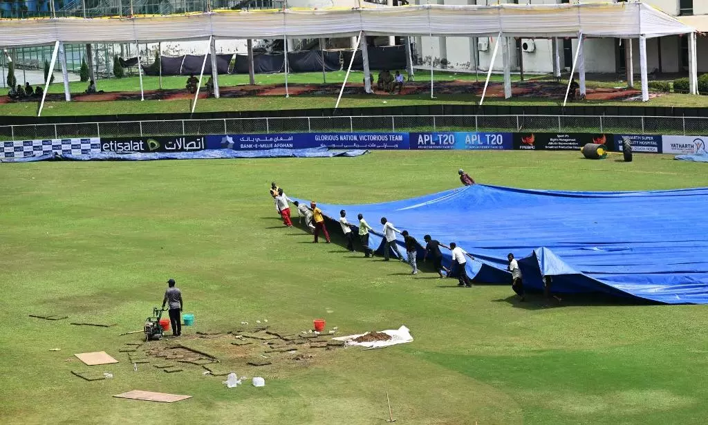 Day three of Afghanistan-New Zealand Test abandoned due to rain