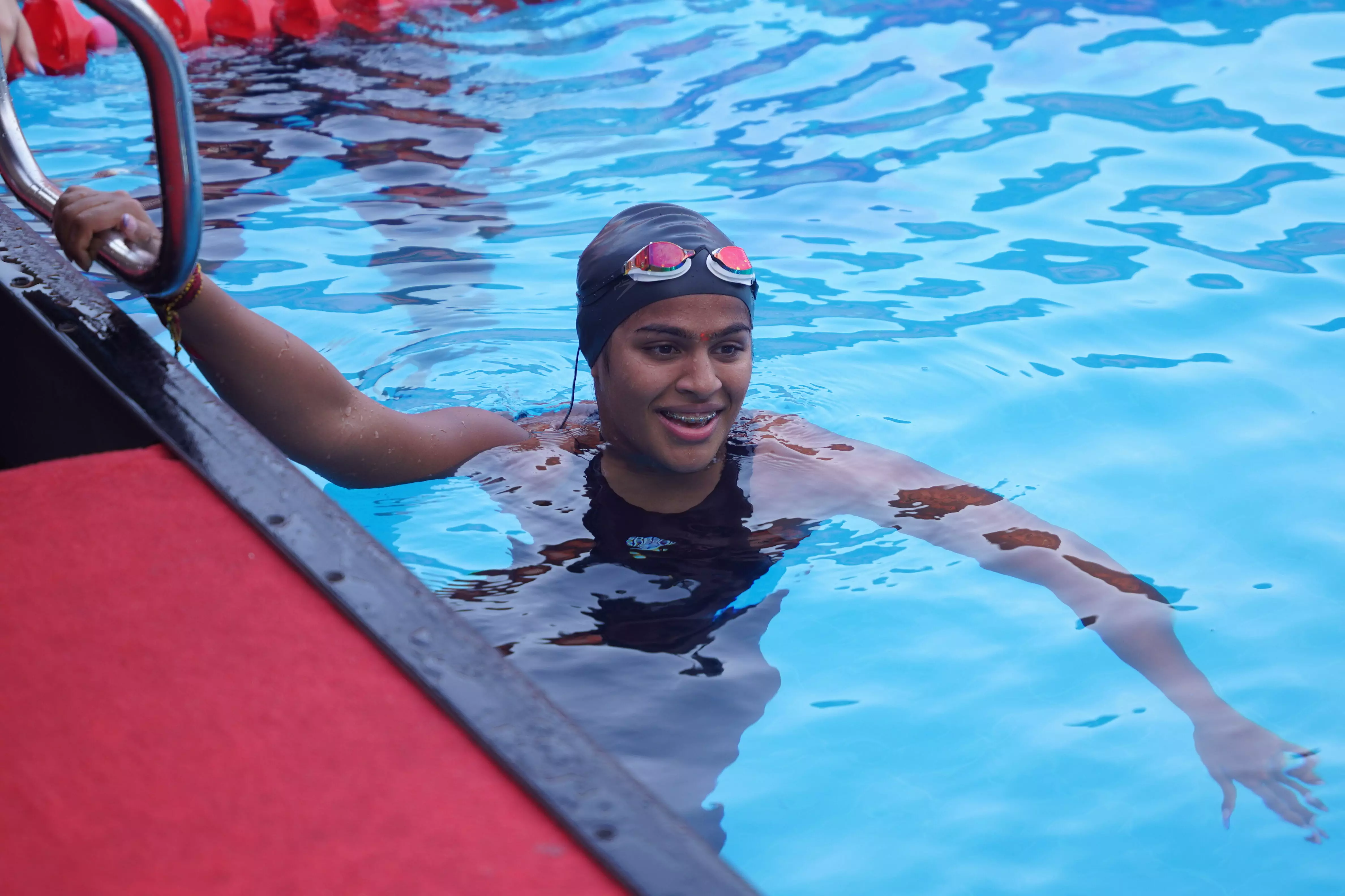 Hashika Ramachandra sets new national record at senior national aquatic championships