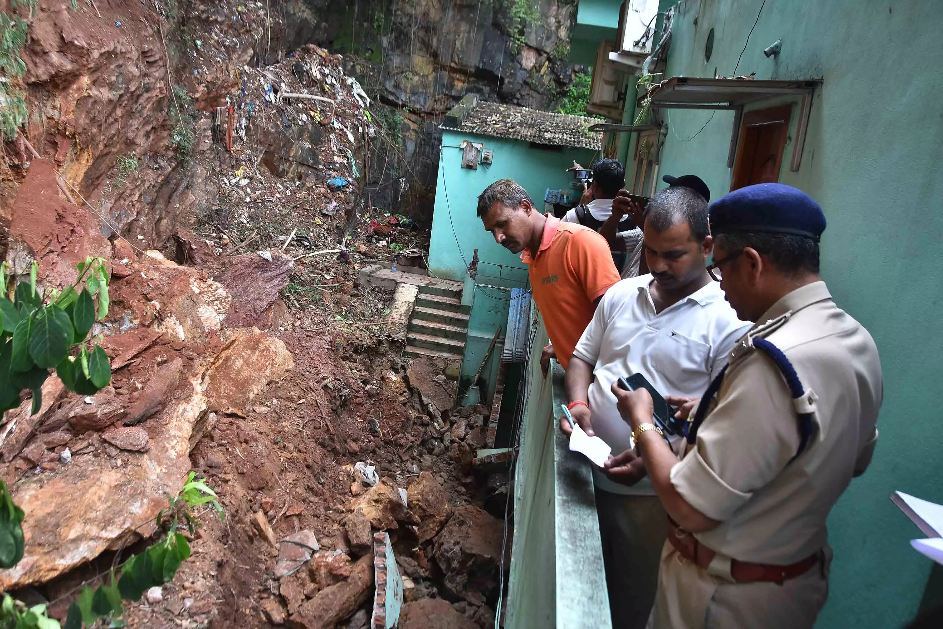 Tragic rockfall incident claims one life in Vijayawada