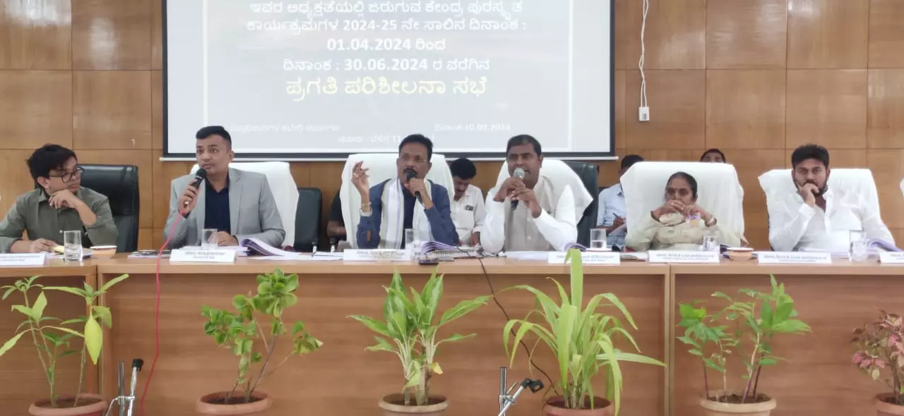 MP E Tukaram Calls for Expert Survey to Boost Agriculture in Vijayanagara