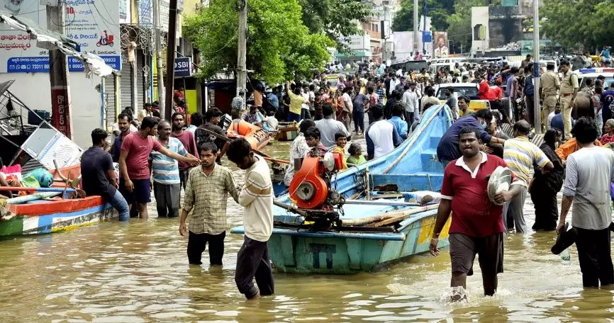 Indian Army Continues Flood-Relief Activities in Kakinada