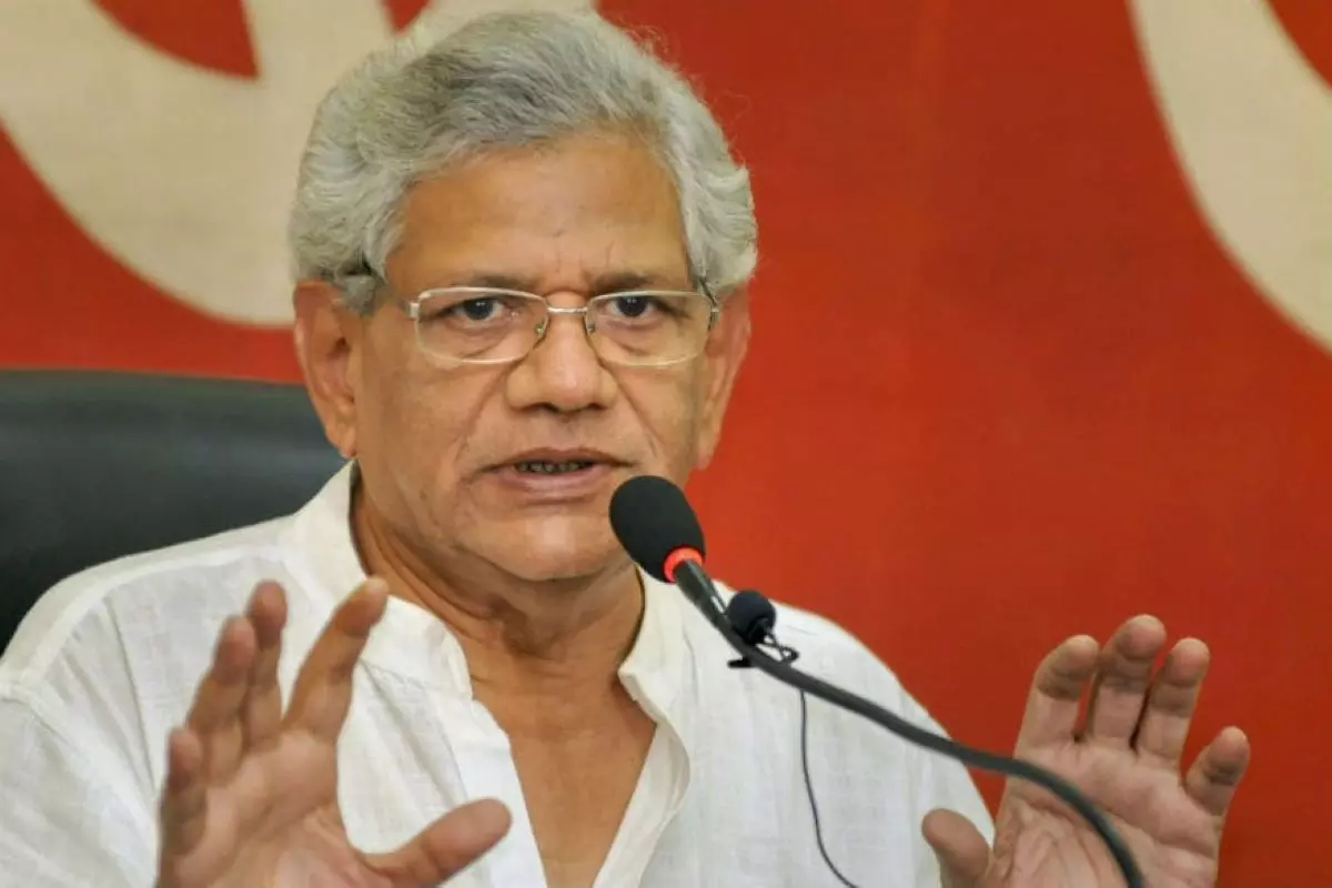 Telangana CM Revanth Reddy Condoles Sitaram Yechurys Demise