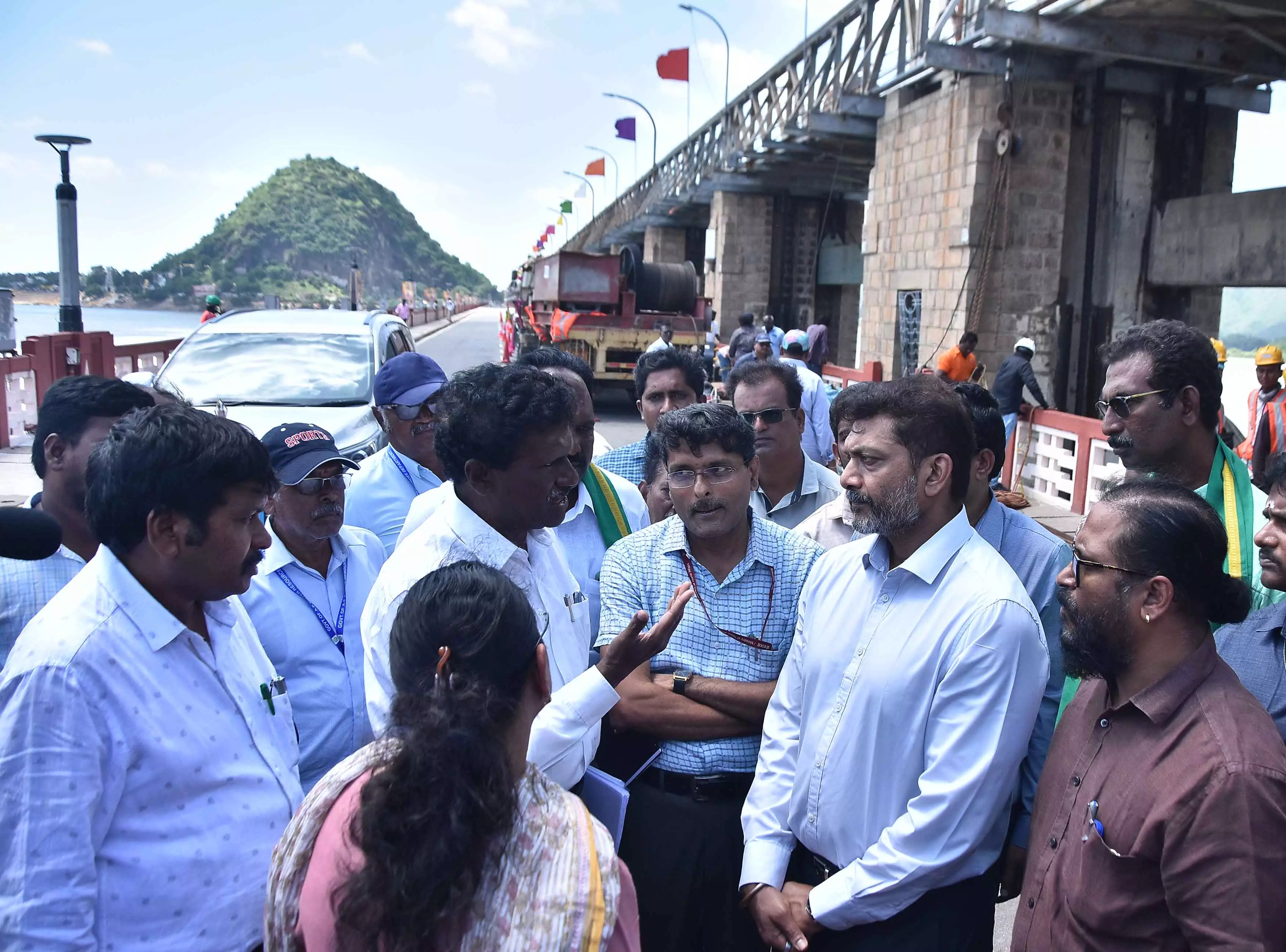 Central team inspects flood-affected areas in NTR district, promises full support to AP