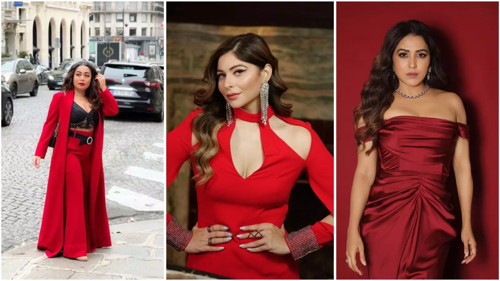 Kanika Kapoor to Jasleen Royal: Bollywood Singers Who Slayed in Red