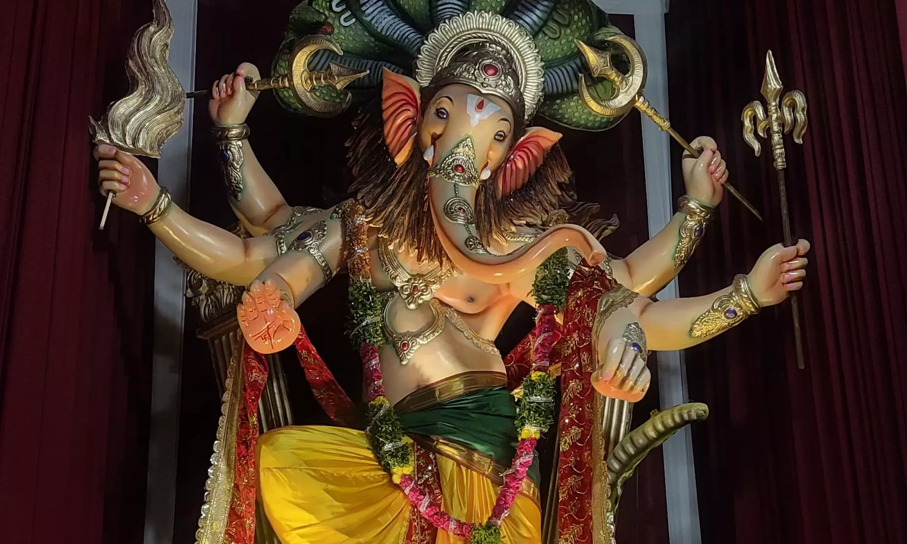 Ganesh idols in dhotis make heads turn