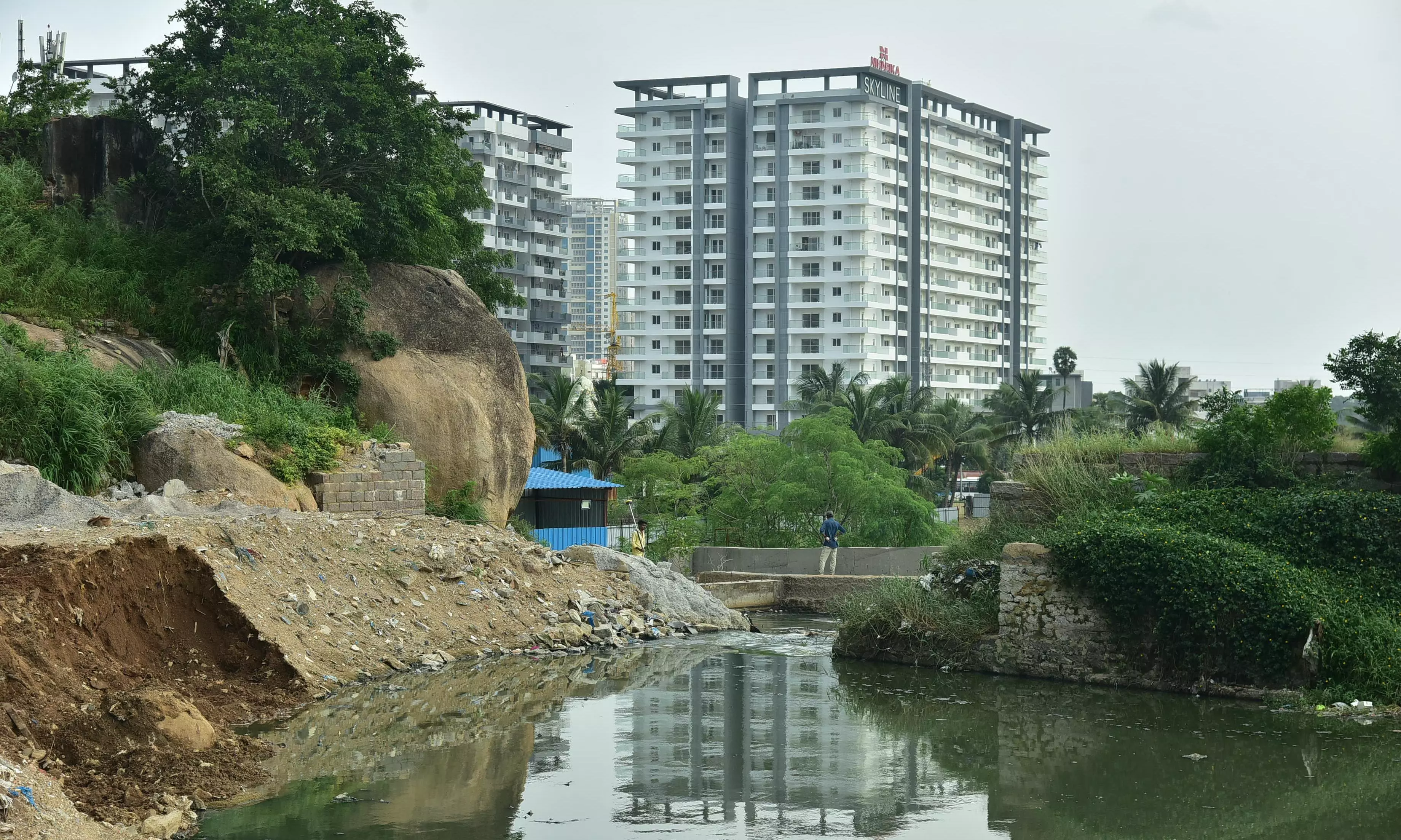 Lake Encroached to Ease Path to BRS Leader’s House