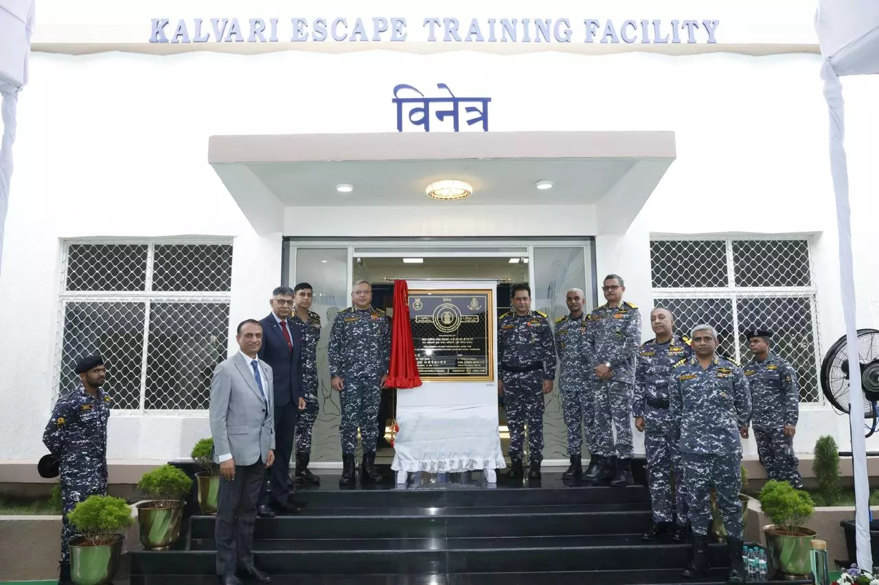 Submarine escape training facility opened in Vizag