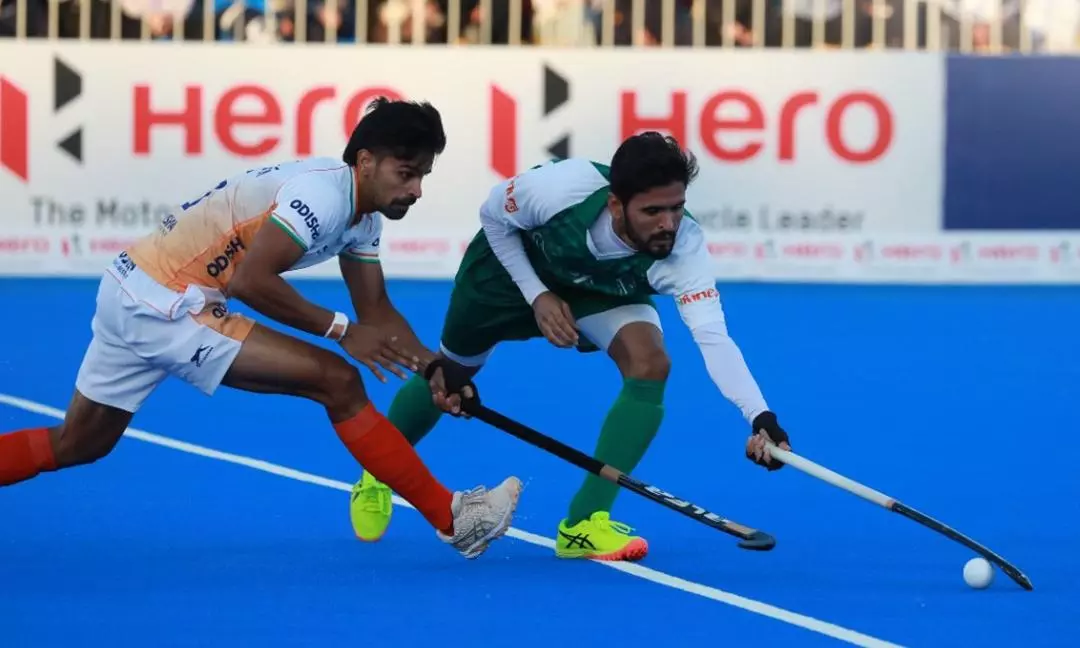 India beat Pakistan 2-1, end league campaign of ACT hockey on unbeaten note