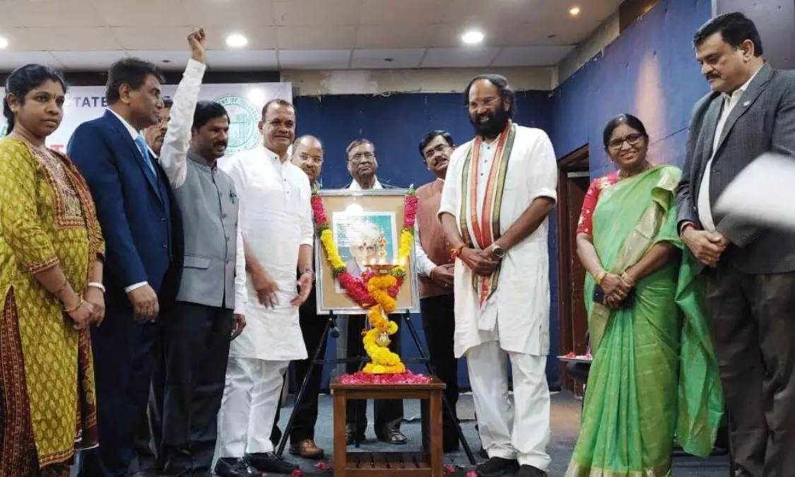 Telangana: Minister Komatireddy Venkat Reddy Celebrates Engineers Day