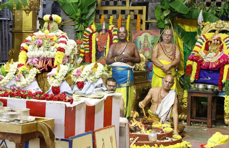 Pavitrotsavams Begins at Padmavati Ammavari Temple