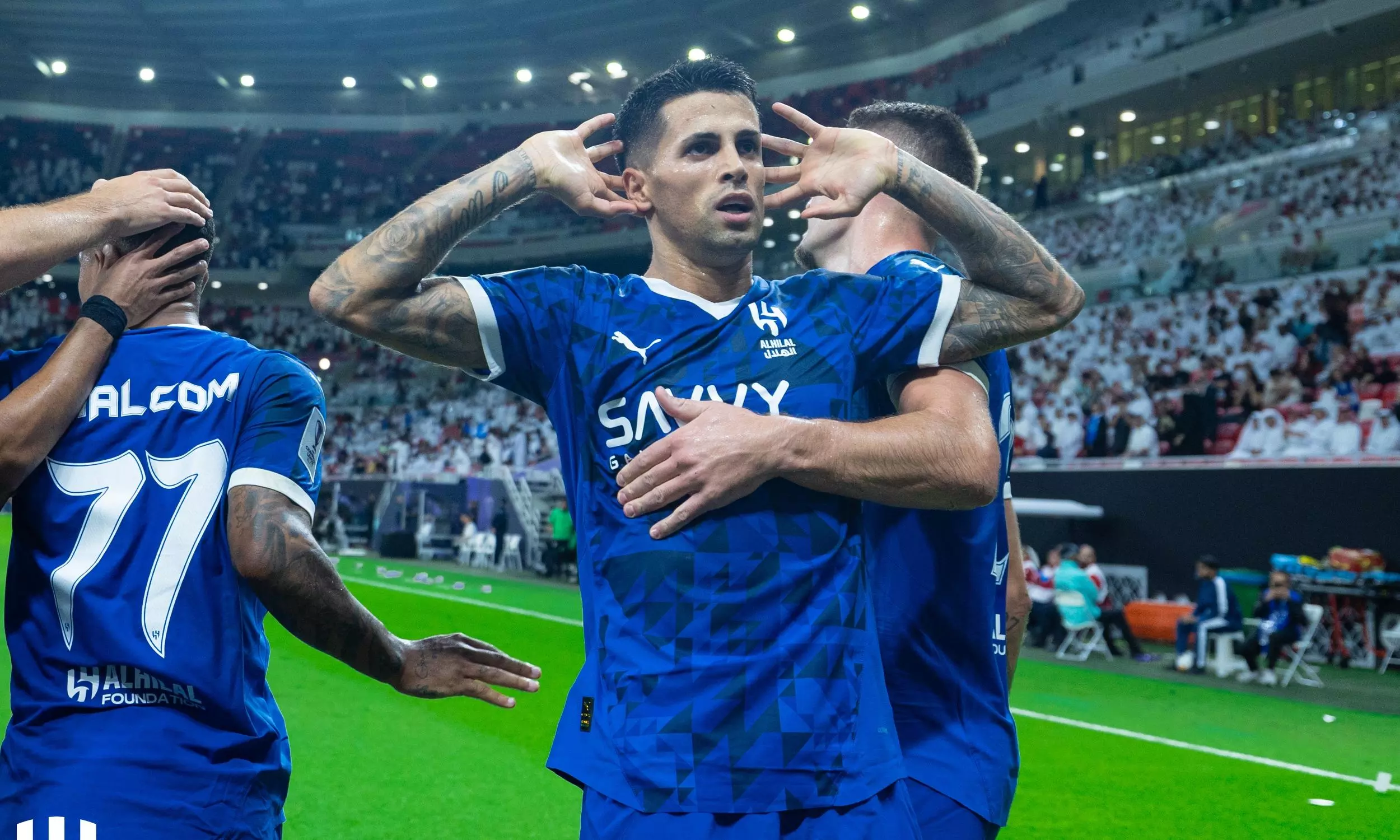 Asian Champions League: Joao Cancelo scores for Al-Hilal in win over Al-Rayyan