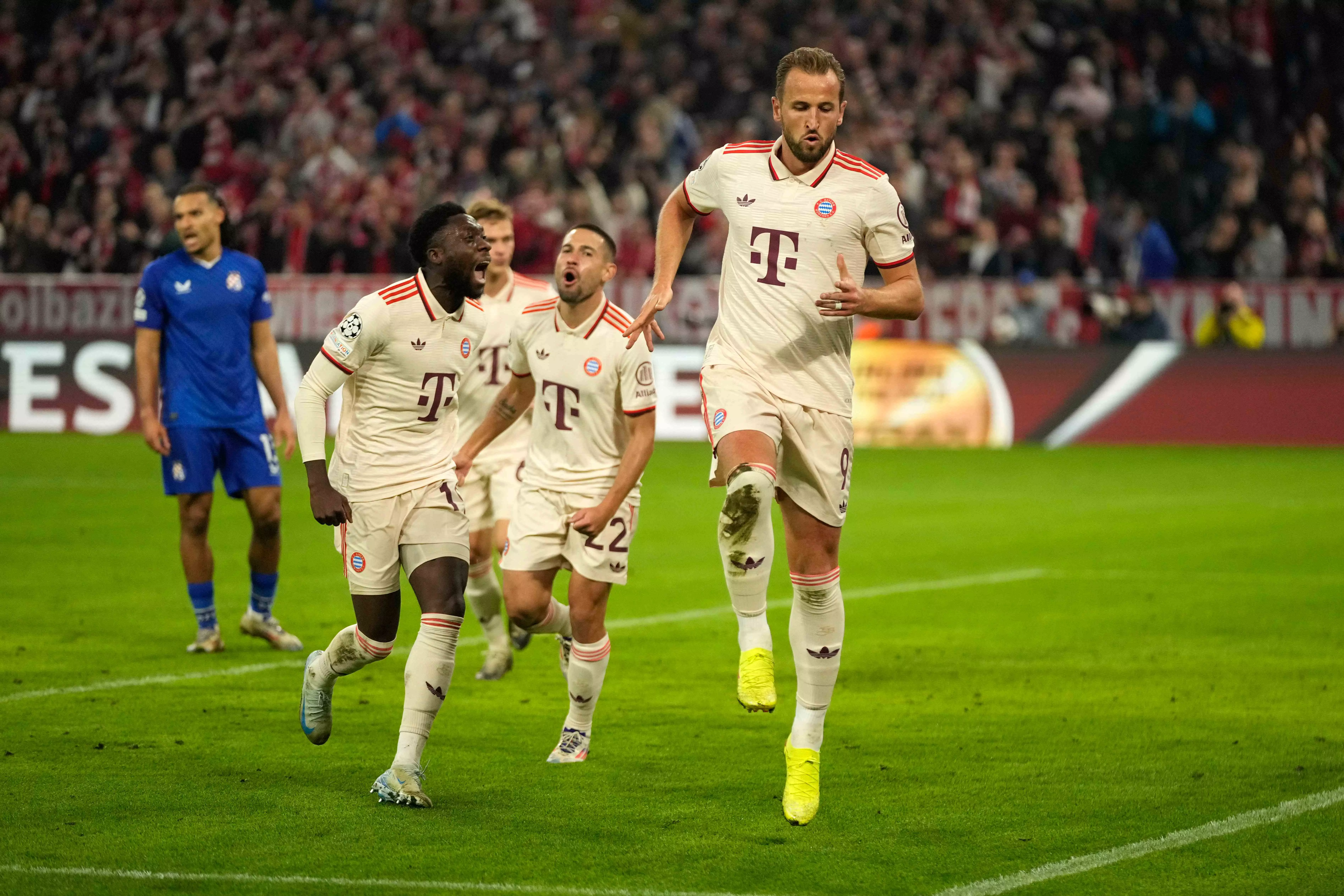 Champions League: Kane scores four as Bayern put nine past Zagreb