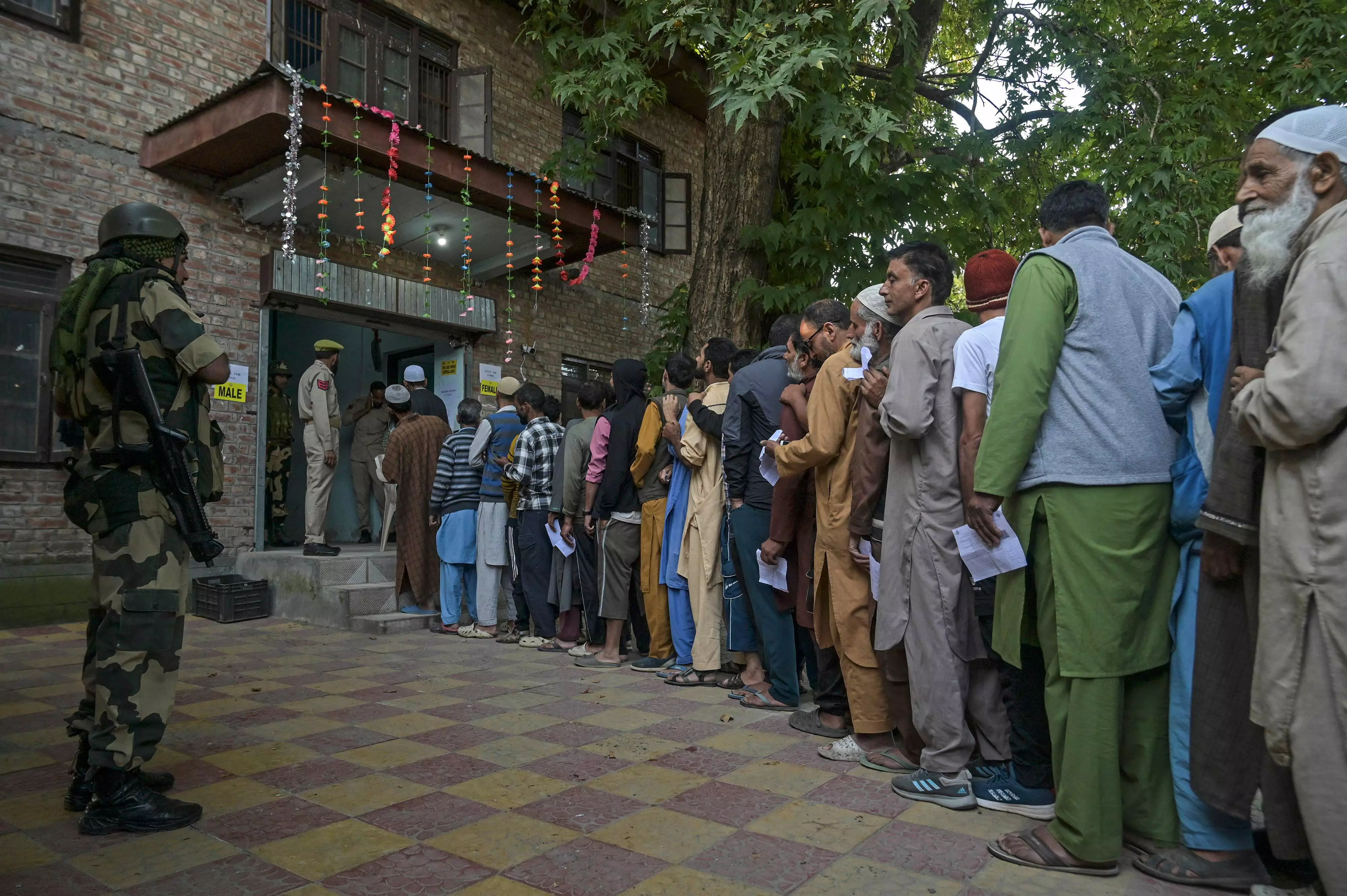 Polling begins in Jammu and Kashmir for first-ever Assembly elections since bifurcation