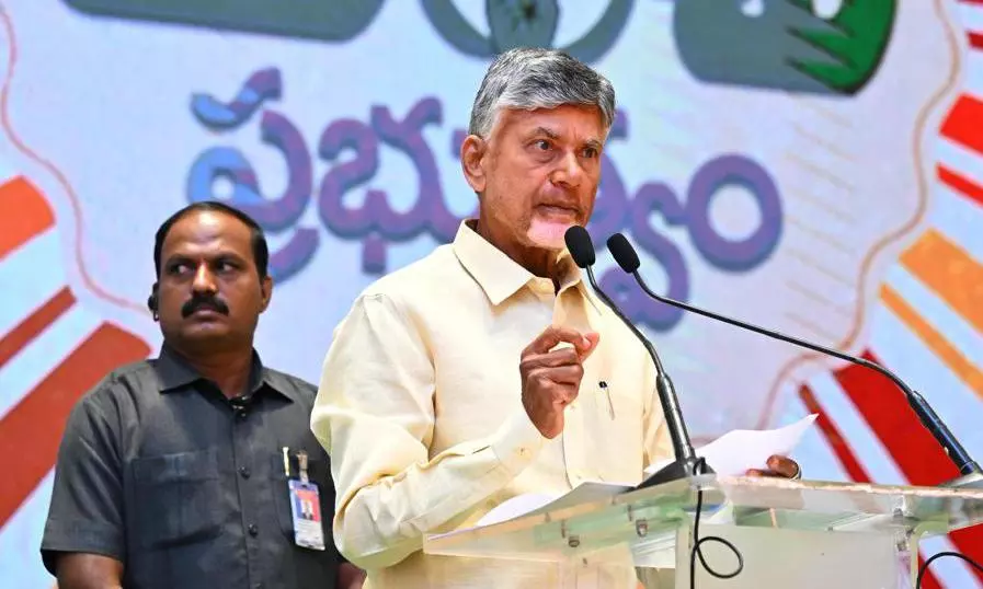 CM Naidu Alleges Animal Fat Used in Tirumala Laddu During YSRC Rule