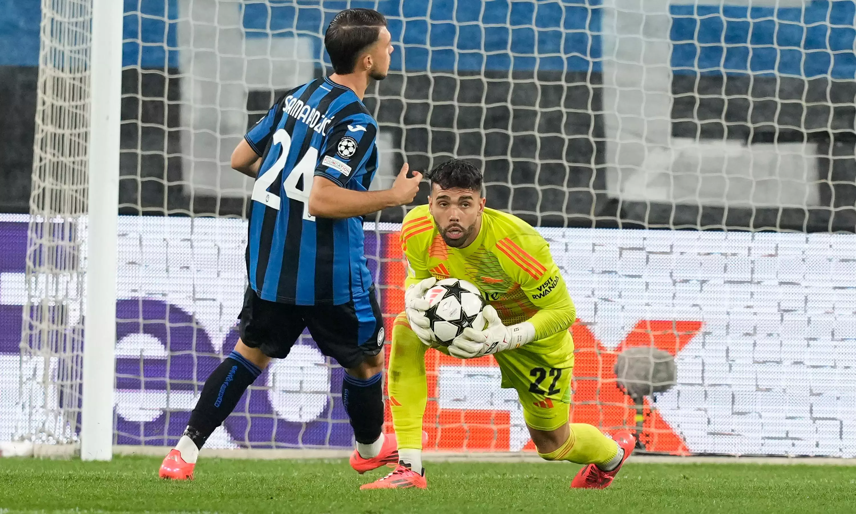 Champions League: Raya heroics save Arsenal in opener at Atalanta