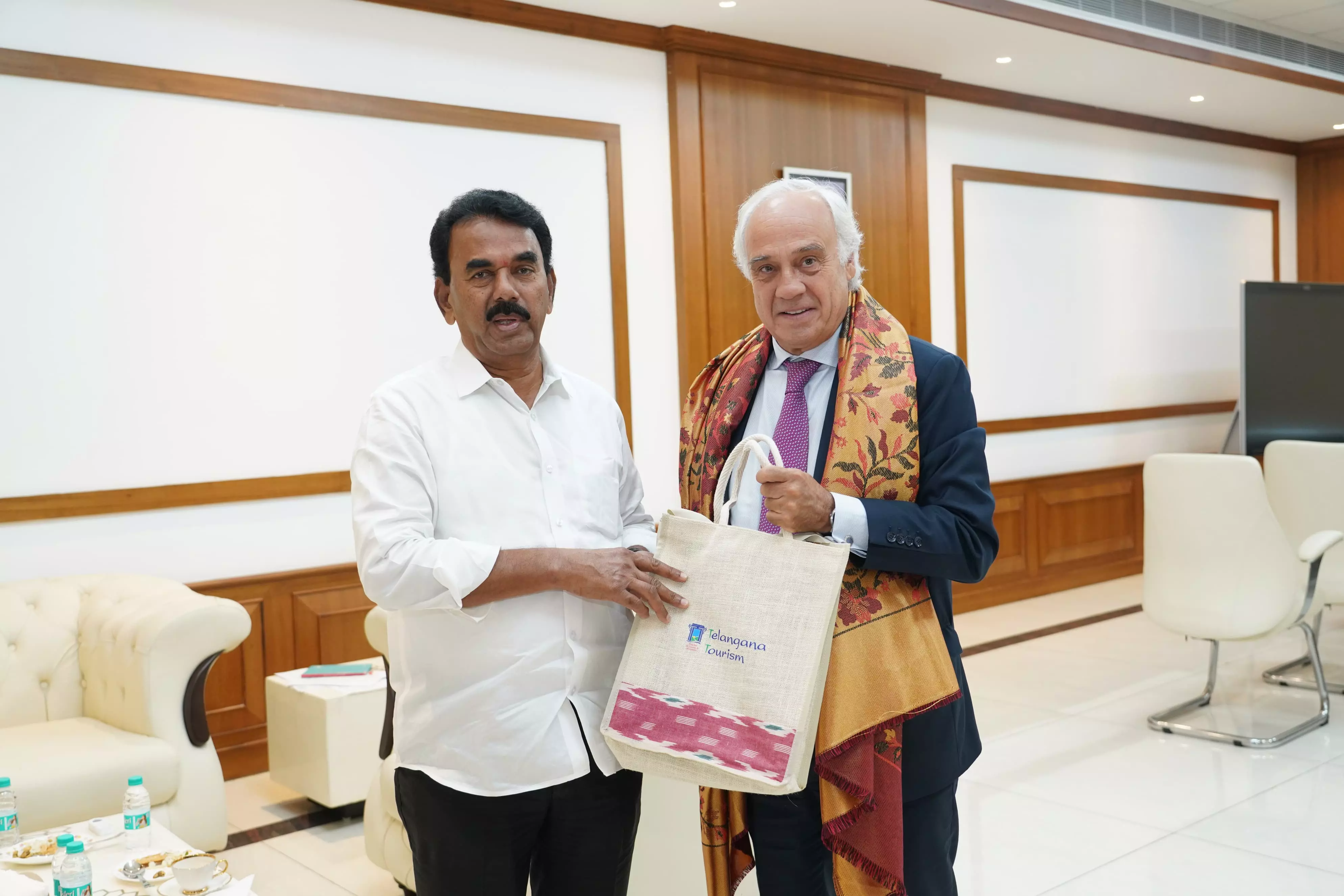 Minister Jupally Seeks Spain’s Support To Boost Telangana’s Tourism