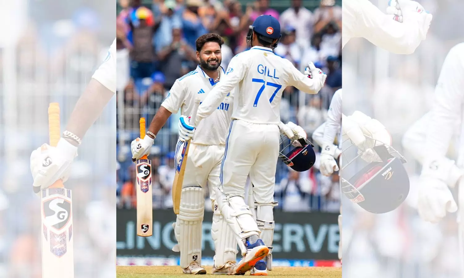 Ind vs Ban, 1st Test: Pant, Gill hit tons to set improbable 515-run target for Bangladesh